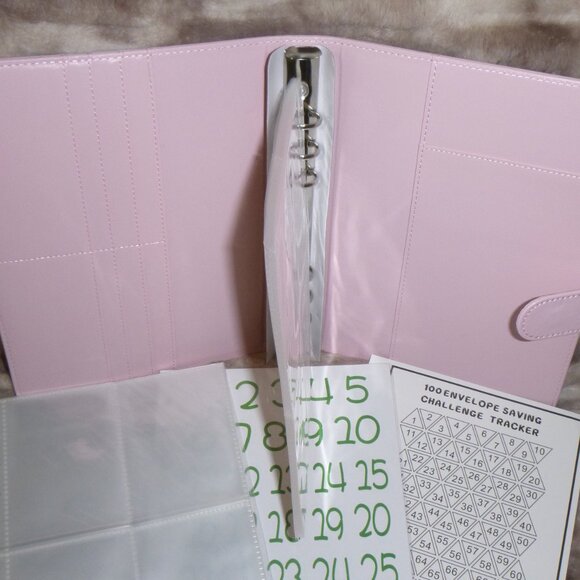 52 Week-100 Envelope Challenge Budget Folder - Picture 3 of 3